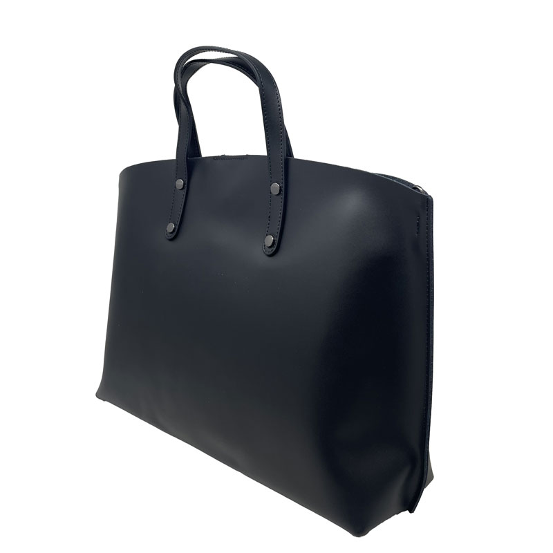 Borsa grande da donna in pelle - 47x30x14 cm - 2094 - immagine 3