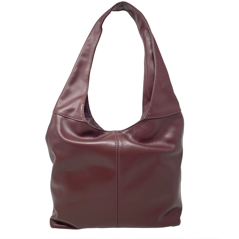 Borsa a spalla da donna in pelle - 41x55x12 cm - 6170 - immagine 2