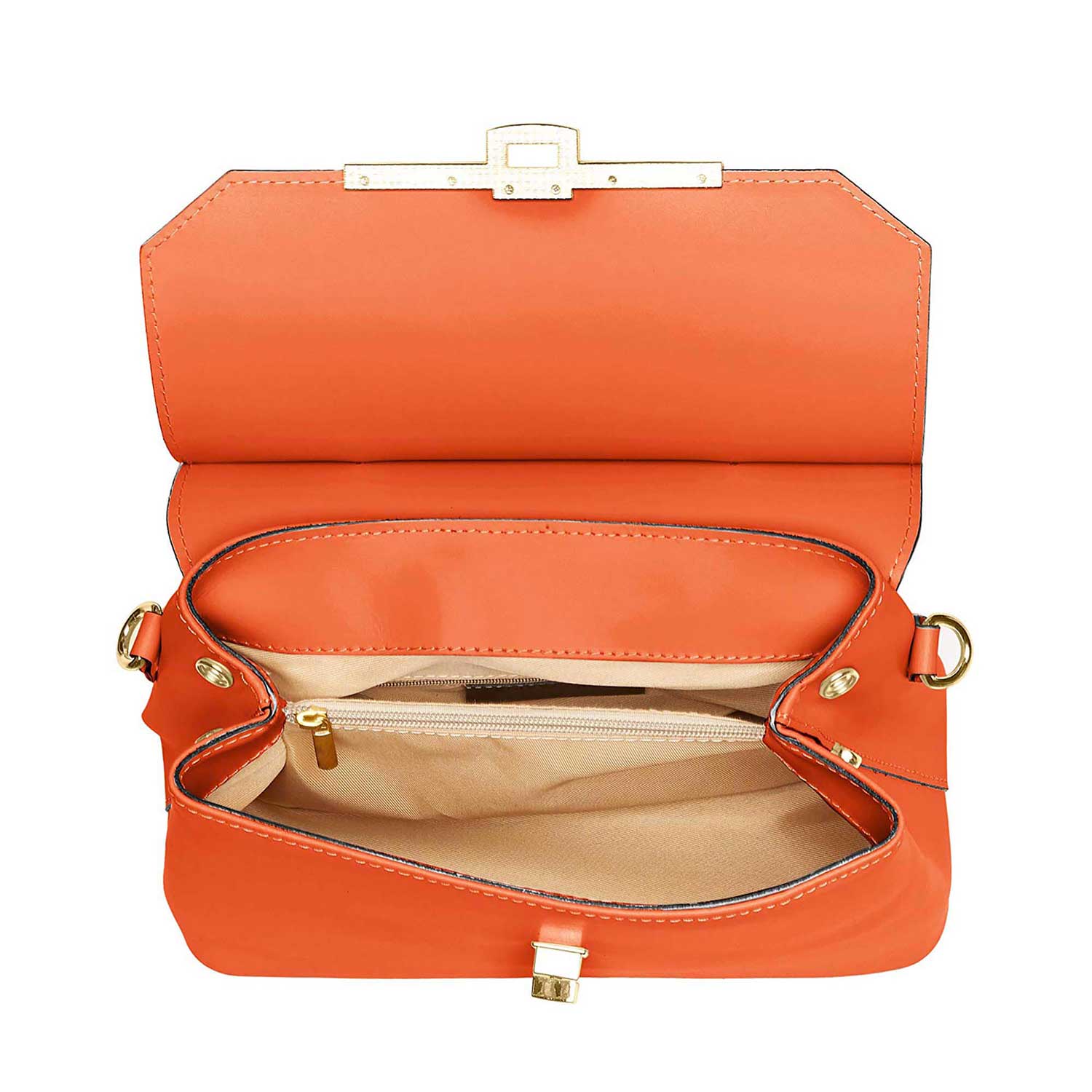 Borsa da Donna a Mano in Vera Pelle - 7708. - immagine 5