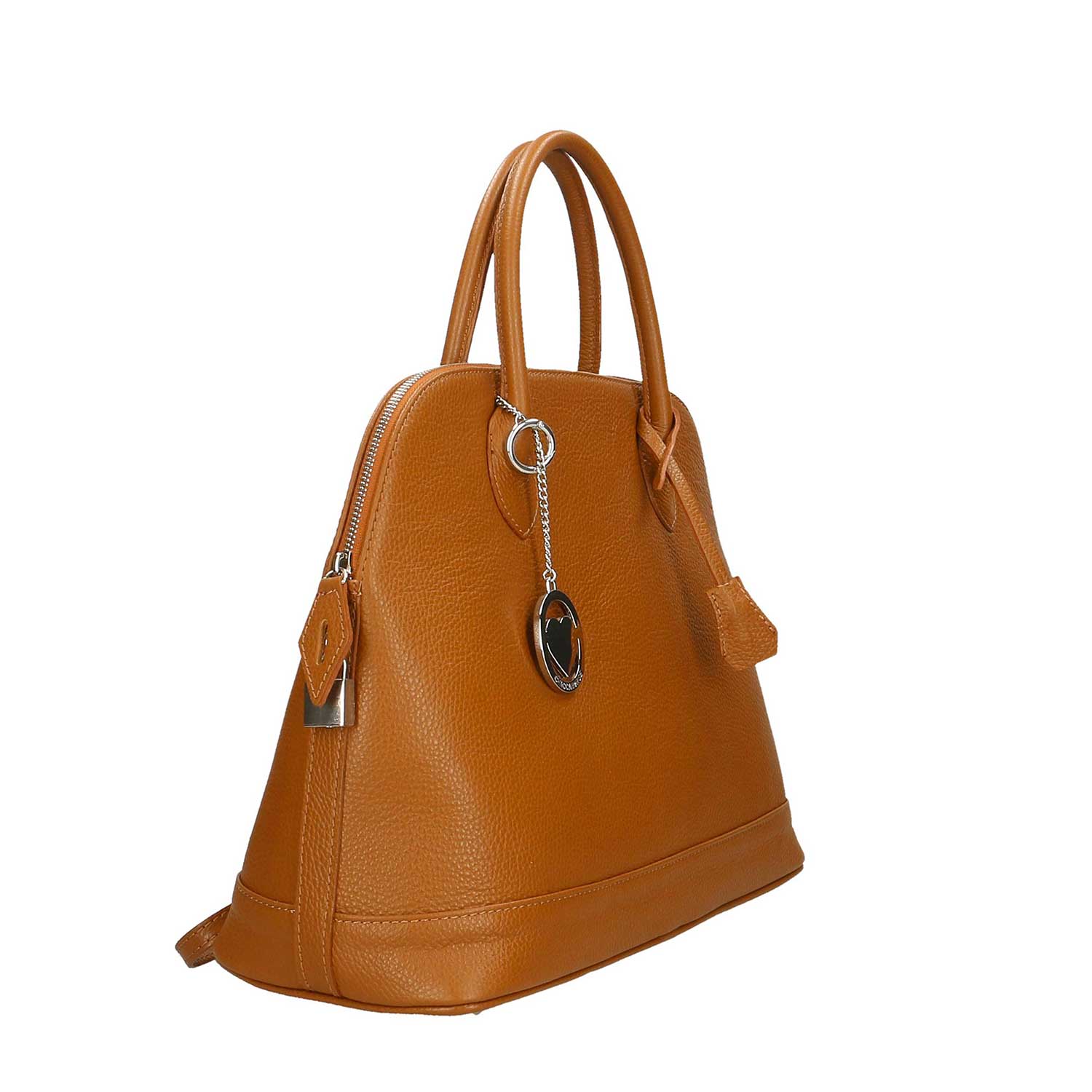 Borsa a Mano da Donna in Pelle con Pendente - Torino 80028 - immagine 2