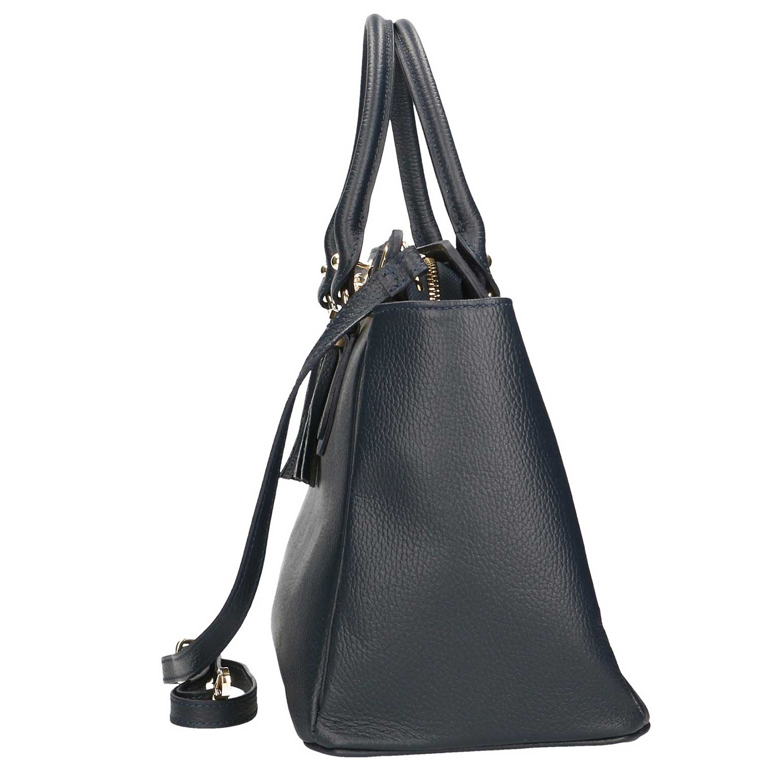 Borsa a Mano grande da Donna con con pendente in pelle - 80048. - immagine 3
