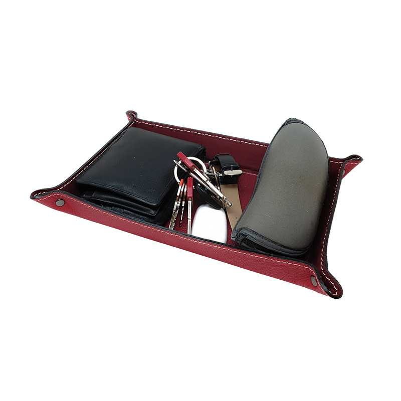 Svuotatasche da Ingresso Vassoio Organizer in Pelle ST02 - immagine 4