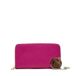 Portafoglio grande K004 Fucsia