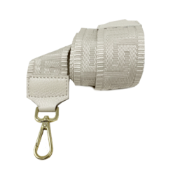 Tracolla TR01 Beige Metallo Oro