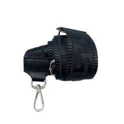 Tracolla TR01 Nero Metallo Argento