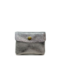 Porta carte K007 Argento Metallico