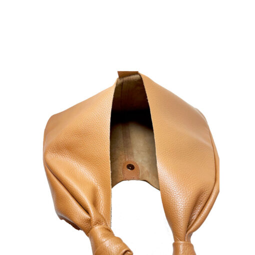 Borsa grande a sacca in pelle con pochette - 7156. - immagine 5