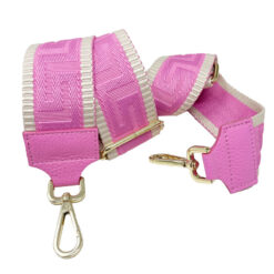 Tracolla TR01 Rosa Barbie - Beige Metallo Oro