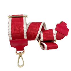 Tracolla TR01 Rosso - Beige Metallo Oro