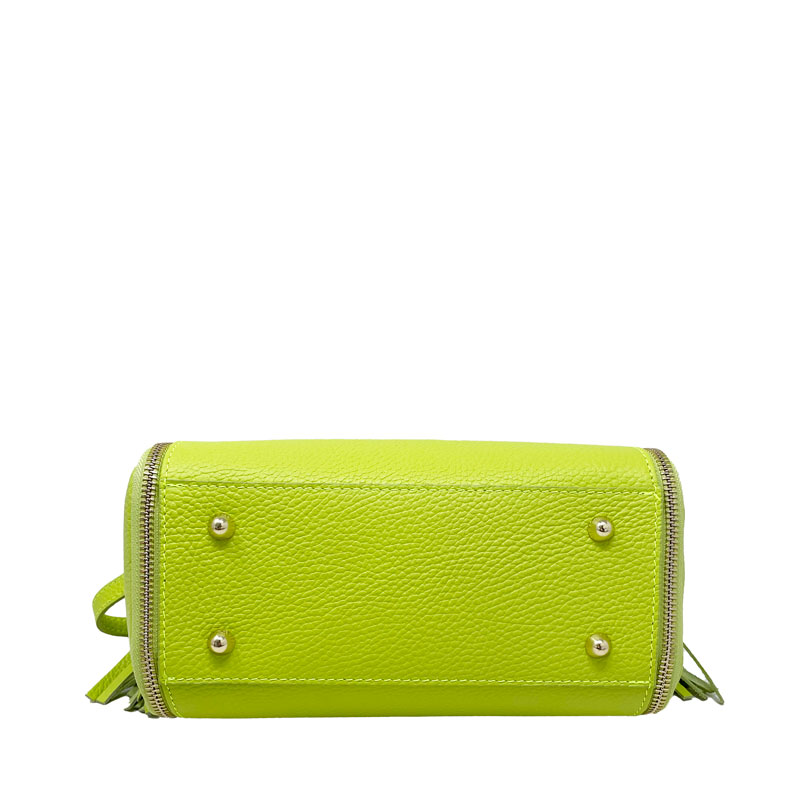 Borsa Bauletto Chicca In Pelle Italiana | Tracolla Removibile | Elegante E Compatta - Foto 6