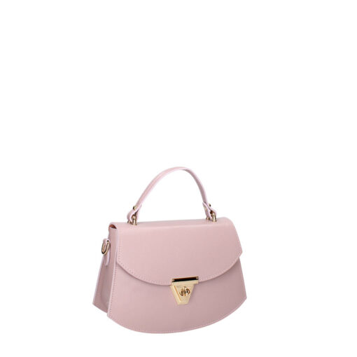 Borsa piccola da donna in pelle con chiusura a Twist - 7202. - immagine 2