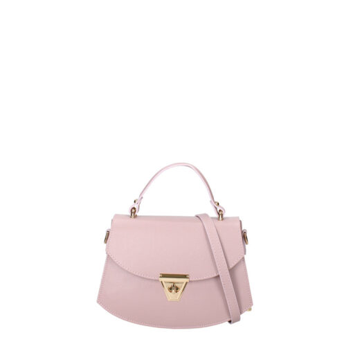 Borsa piccola da donna in pelle con chiusura a Twist - 7202. - immagine 4