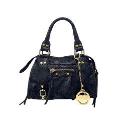 Borsa a Mano Piccola in Pelle Opaca con Borchie - ART. K072
