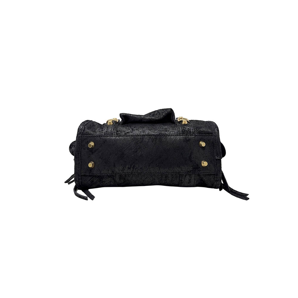Borsa a Mano Piccola in Pelle Opaca con Borchie - ART. K072 - immagine 5