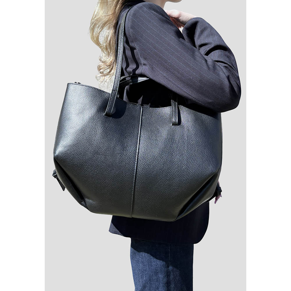 Borsa a Mano Shopper da Donna a Spalla in Pelle Dollaro - ART. K100 - immagine 7