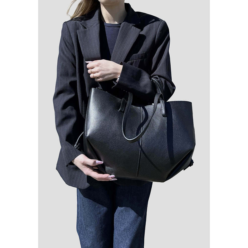 Borsa a Mano Shopper da Donna a Spalla in Pelle Dollaro - ART. K100 - immagine 8