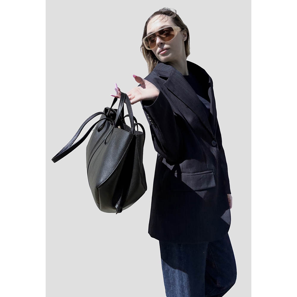 Borsa a Mano Shopper da Donna a Spalla in Pelle Dollaro - ART. K100 - immagine 9
