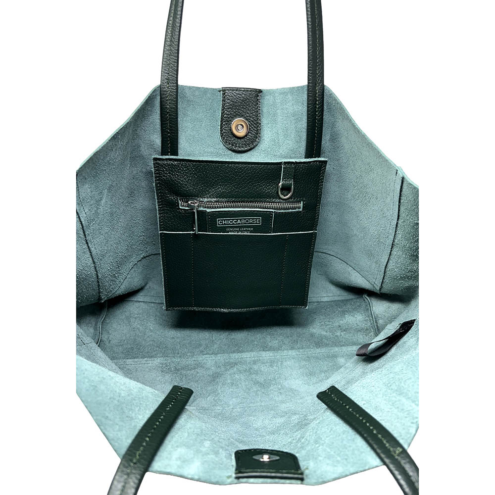 Borsa Shopper a Spalla da Donna in Pelle Dollaro - ART. K102 - immagine 4
