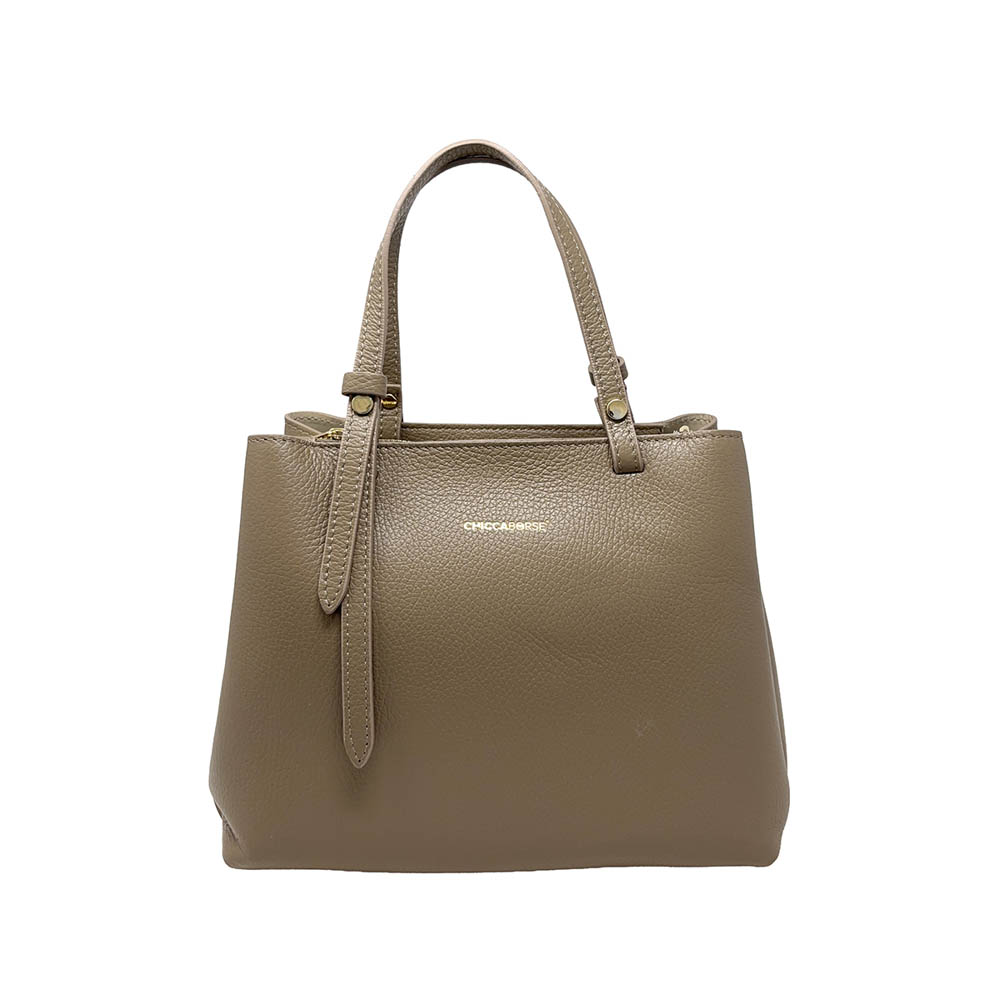 Borsa a Mano Elegante da Donna in Pelle Martellata con Tracolla - ART. K103