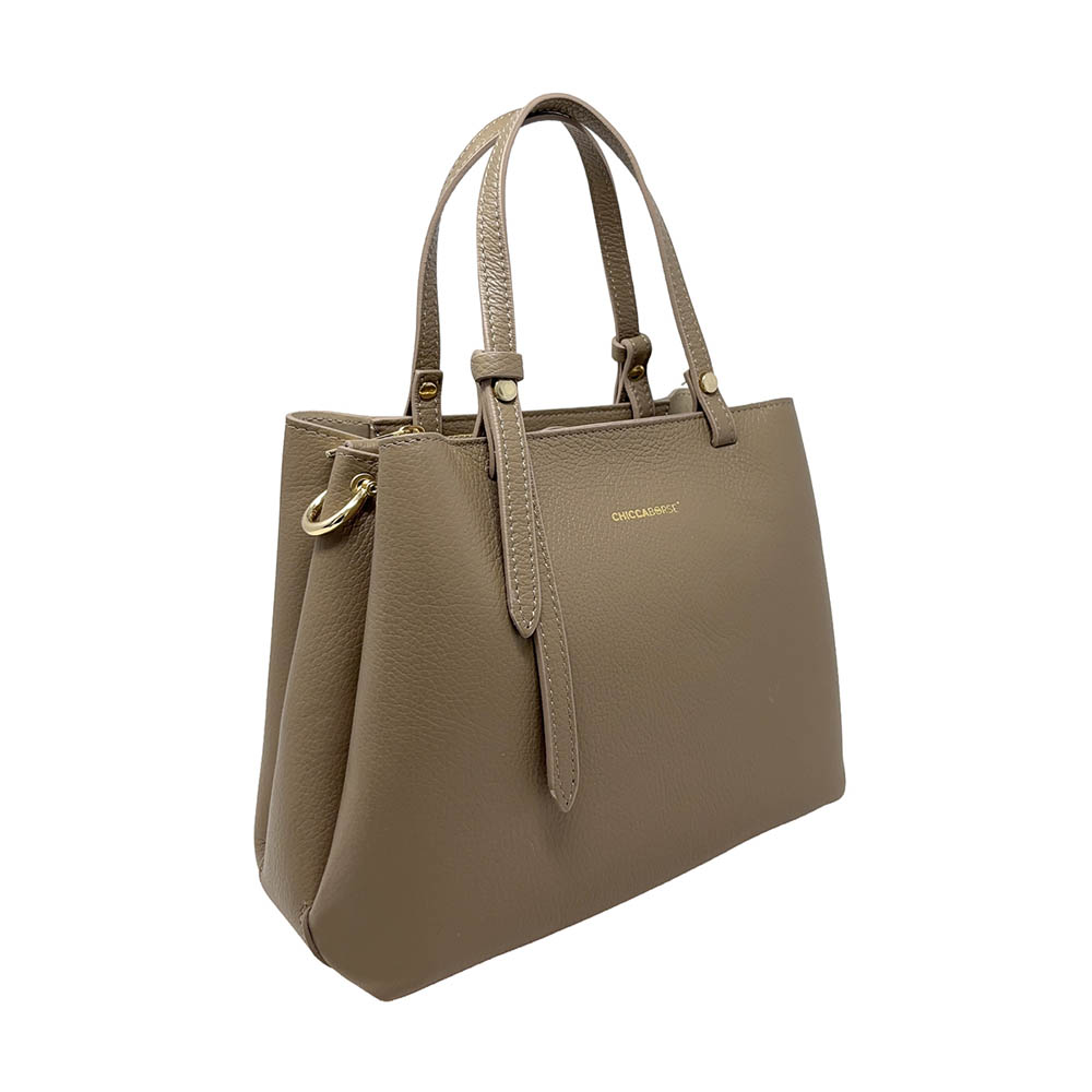 Borsa a Mano Elegante da Donna in Pelle Martellata con Tracolla - ART. K103 - immagine 2