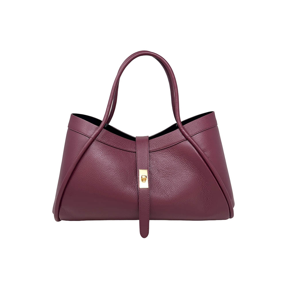 Borsa a Mano Elegante da Donna con Tracolla in Pelle Martellata - ART. K105 - immagine 2