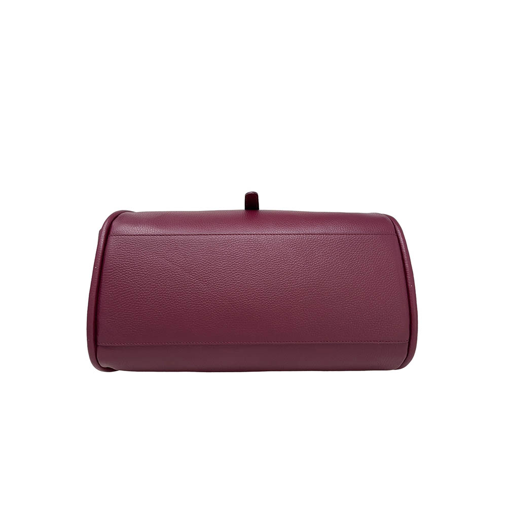 Borsa a Mano Elegante da Donna con Tracolla in Pelle Martellata - ART. K105 - immagine 4