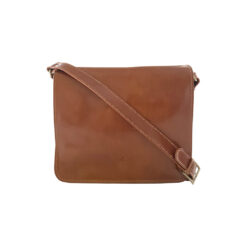 Borsa A Tracolla in Vera Pelle Lucida/Opaca Made in Italy - L'Elodie - art. KFAB006