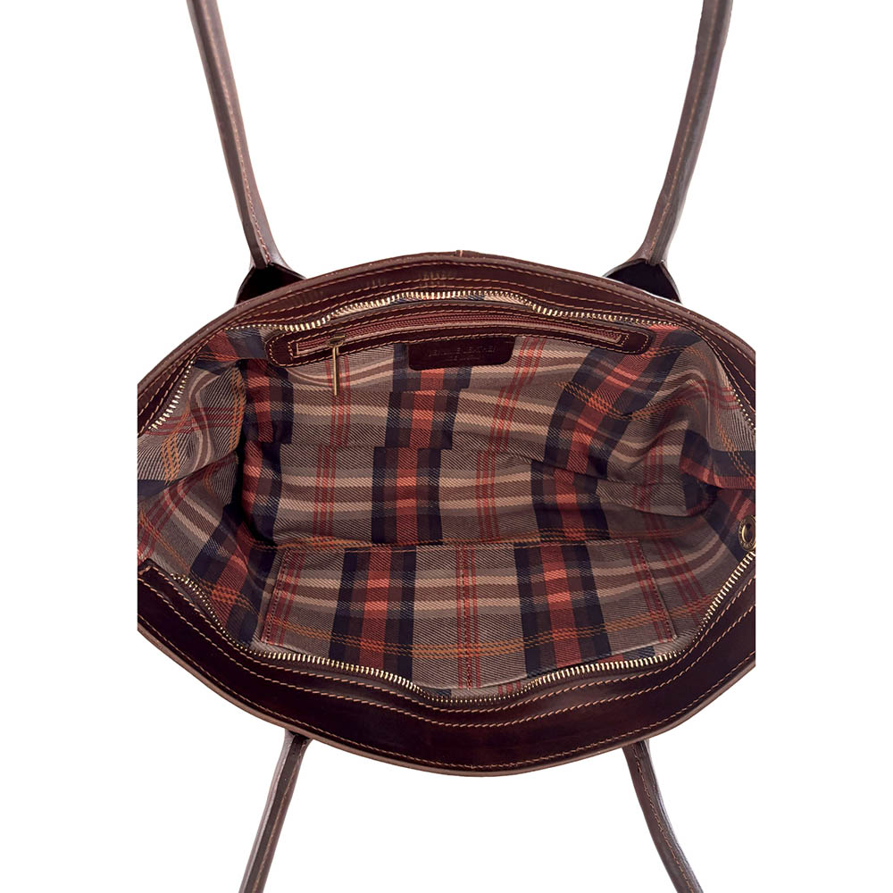 Borsa A Tracolla in Vera Pelle Lucida/Opaca Made in Italy - L'Olimpia - art. KFAB012 - immagine 5