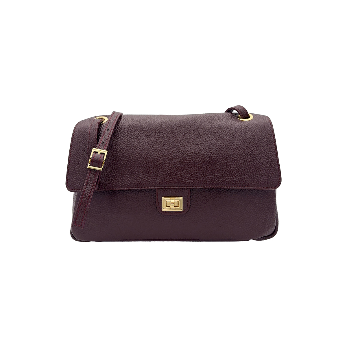 Borsa a Mano spalla o tracolla Donna in Vera Pelle Made in Italy - La Stella - art. KM003 - immagine 6