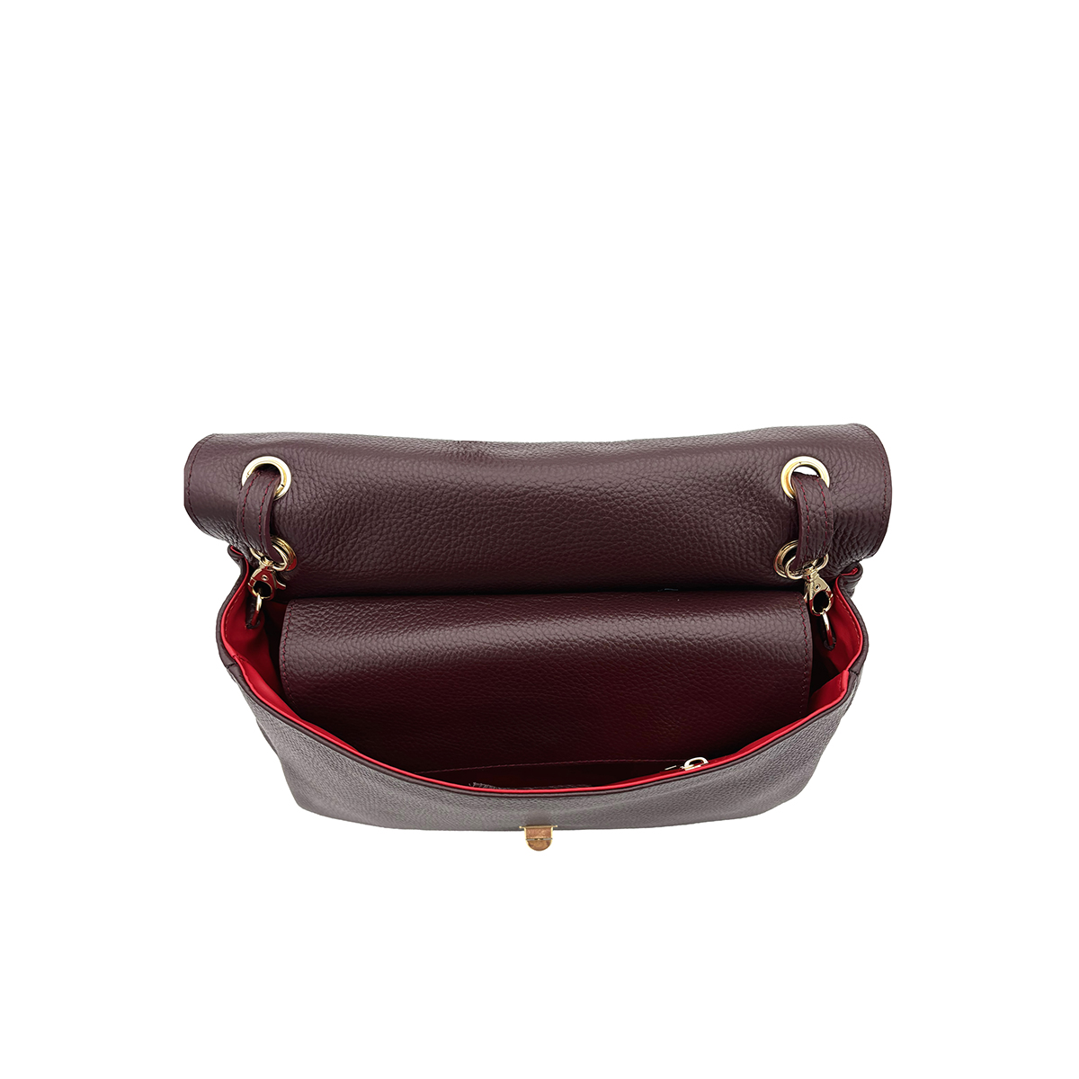 Borsa a Mano spalla o tracolla Donna in Vera Pelle Made in Italy - La Stella - art. KM003 - immagine 7